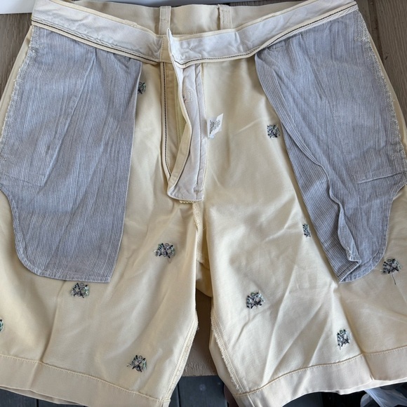 J. Crew Tan Flat Front Shorts Cotton Blend Casual - Picture 15 of 16